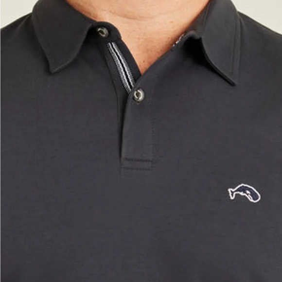NANTUCKET WHALER MENS ADVANTEDGE BLACK SZ XL & M NWT POLO - Picture 2 of 3